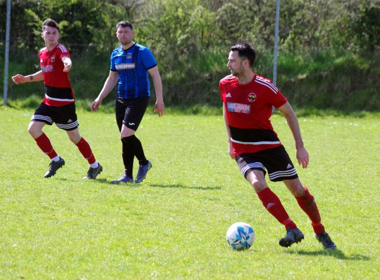Matthew Ellis - Clarbeston Road player manager battled in midfield
